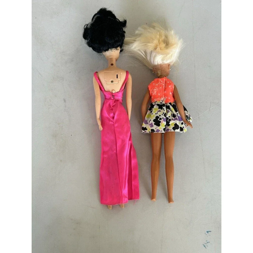 Vintage Doll Lot Pet Pals Courtney Mattel 1987 Disney Electronic Fashion Dolls